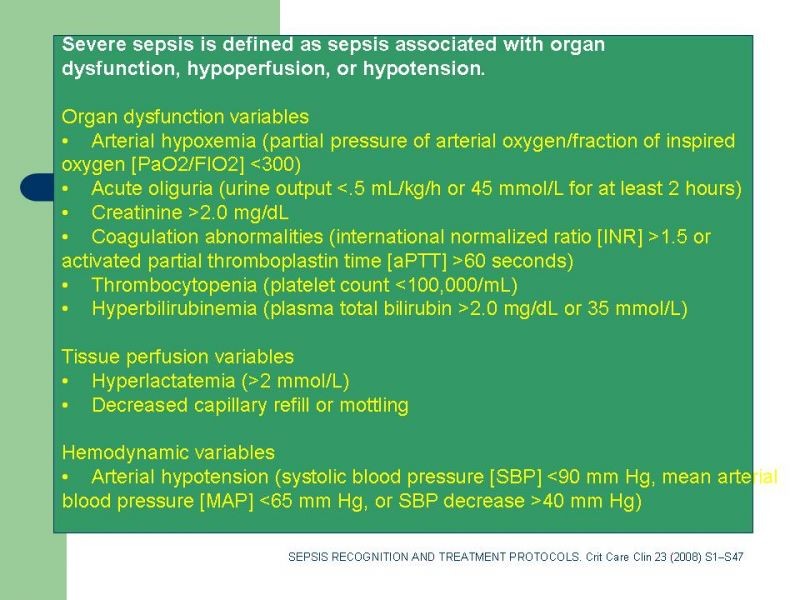 Diapositiva 5 de SEPSIS Y CVC