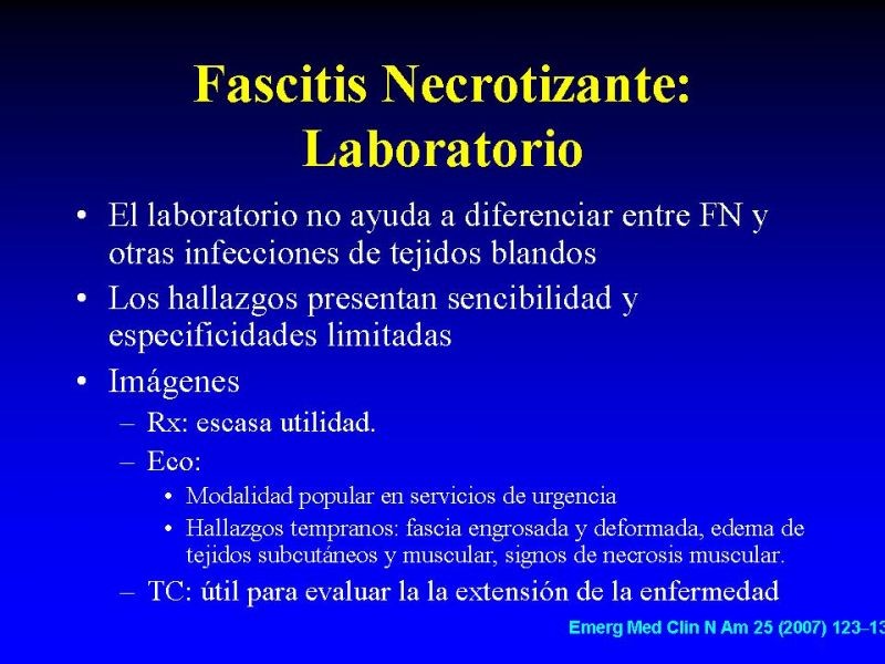 Diapositiva 8 de Infecciones Necrotizantes