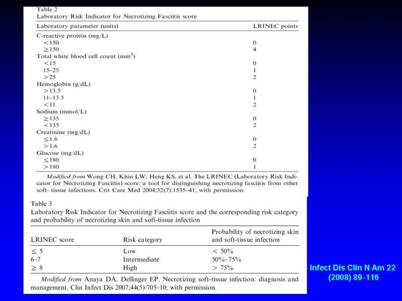 Diapositiva 10 de Infecciones Necrotizantes