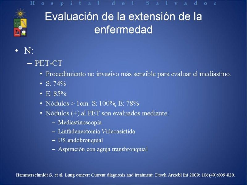 Diapositiva 12 de Cáncer Pulmonar