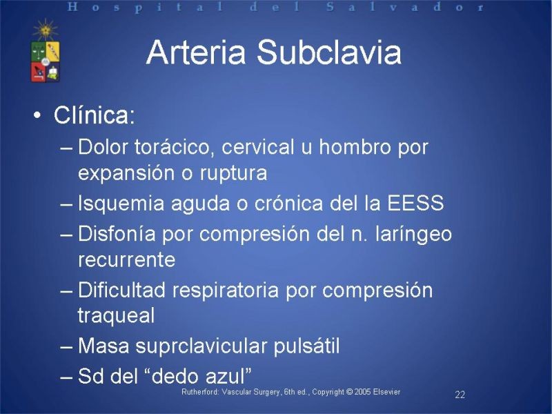 Diapositiva 21 de Aneurismas periféricos