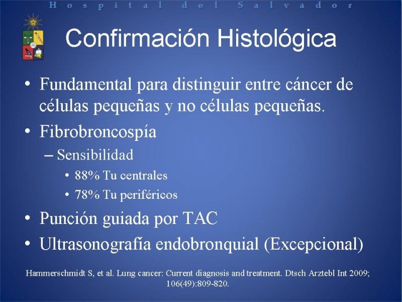 Diapositiva 9 de Cáncer Pulmonar