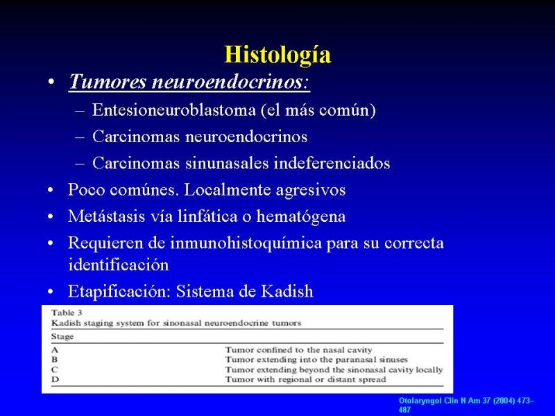 Diapositiva 16 de Tumores de Senos Paranasales