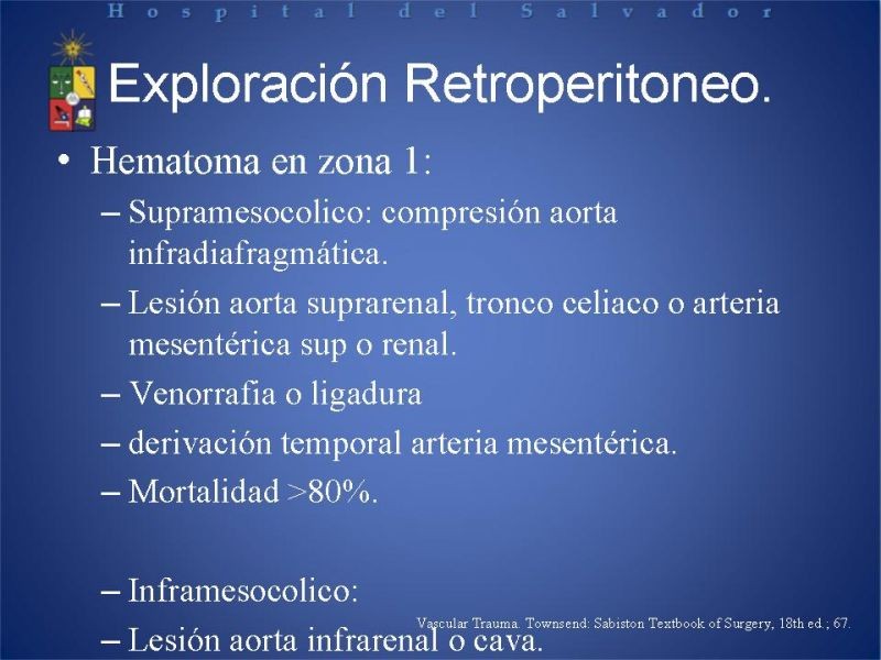 Diapositiva 21 de Trauma Abdominal: Damage Control.