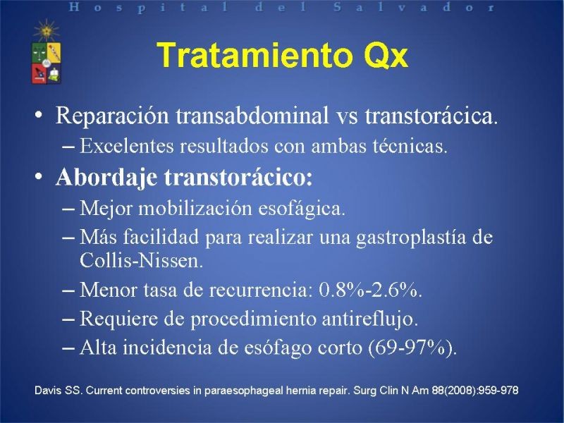Diapositiva 22 de Hernia Hiatal