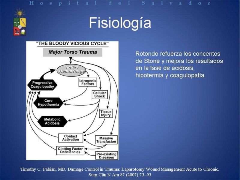 Diapositiva 3 de Trauma Abdominal: Damage Control.
