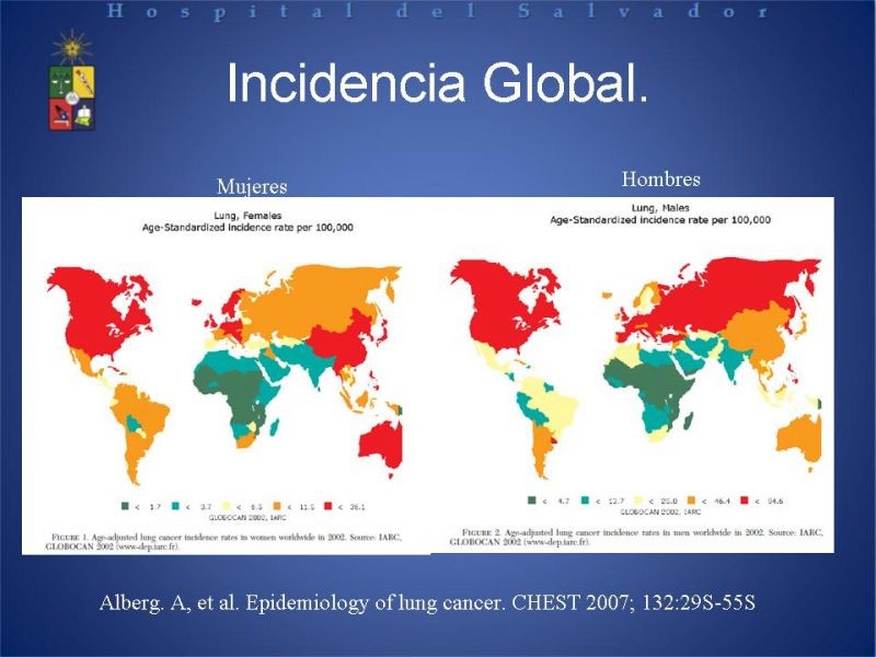 Diapositiva 3 de Cáncer Pulmonar