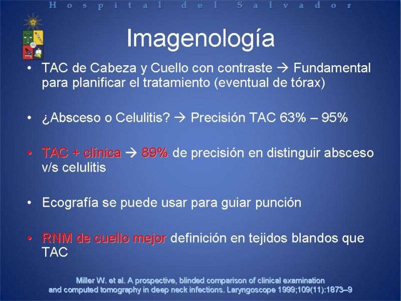 Diapositiva 27 de Abscesos Cervicales Profundos