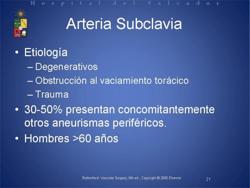Diapositiva 20 de Aneurismas periféricos