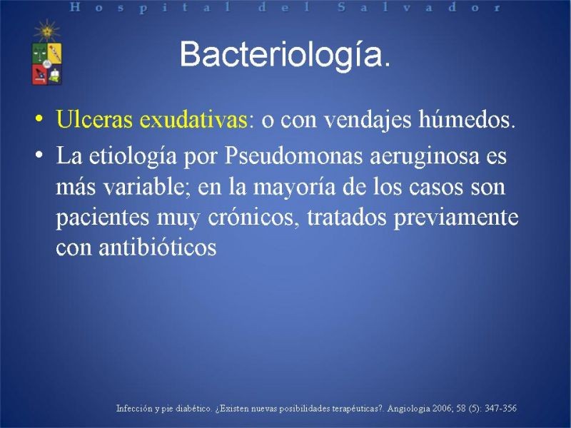 Diapositiva 10 de Uso de Antibióticos en el Pie Diabético.