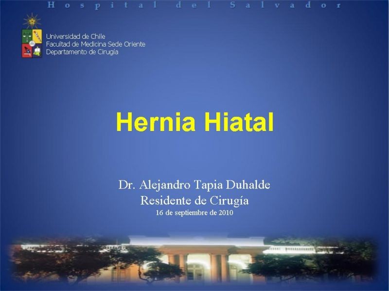 Diapositiva 35 de Hernia Hiatal