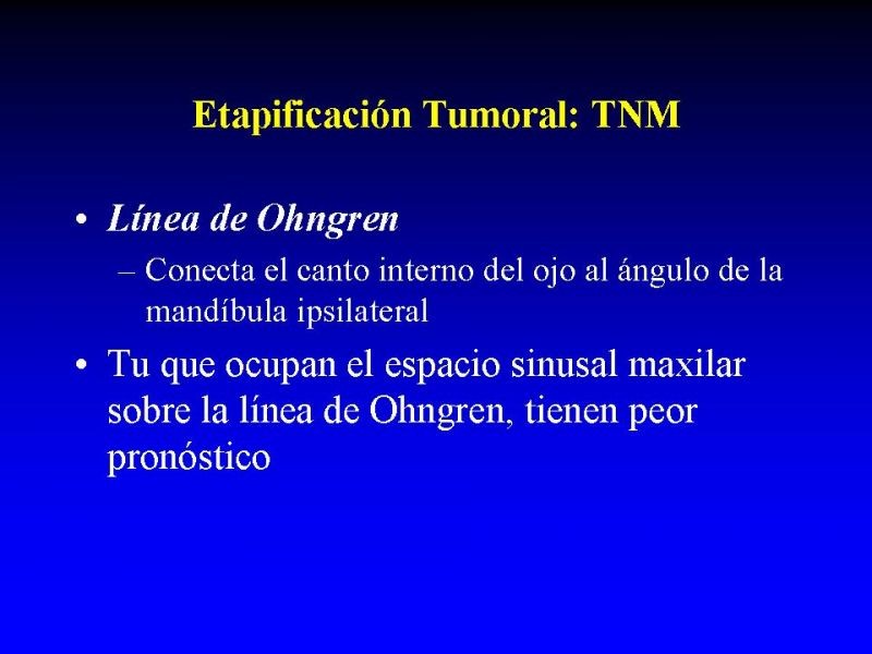 Diapositiva 22 de Tumores de Senos Paranasales