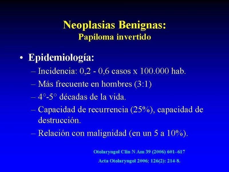 Diapositiva 11 de Tumores de Senos Paranasales