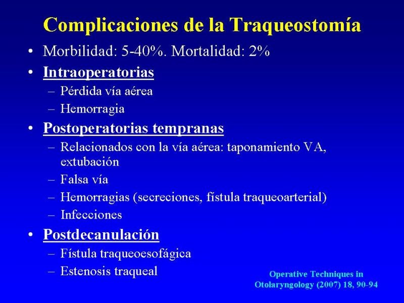 Diapositiva 30 de Traqueostomía