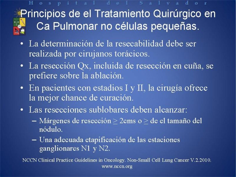 Diapositiva 31 de Cáncer Pulmonar