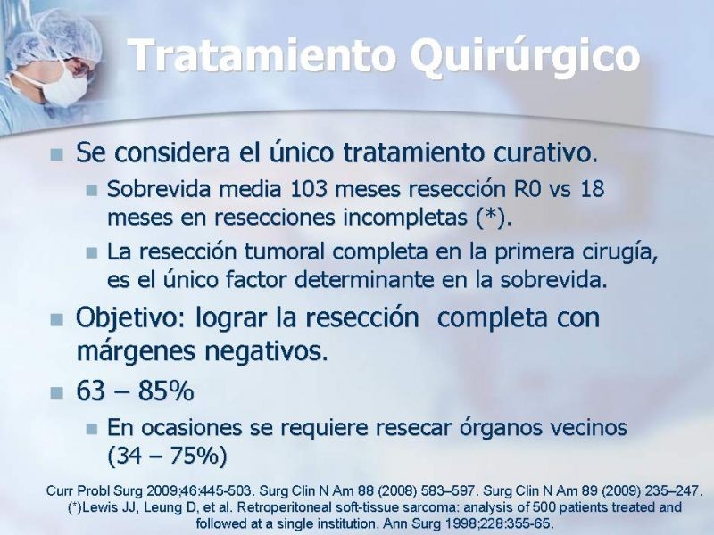 Diapositiva 17 de Sarcomas Retroperitoneales