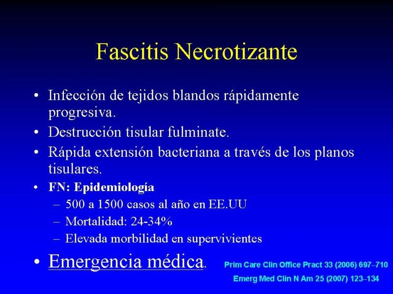 Diapositiva 3 de Infecciones Necrotizantes