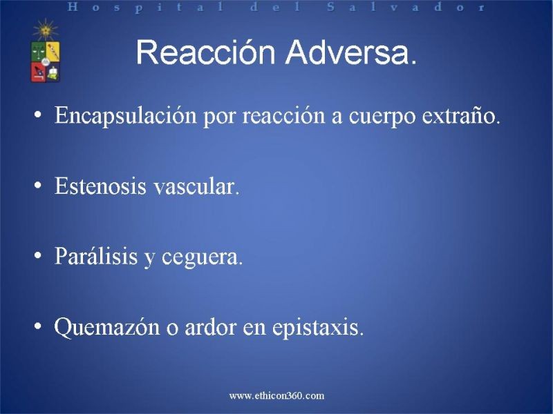 Diapositiva 6 de Hemostasia Hepática: "Surgicel®".