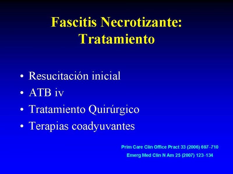 Diapositiva 12 de Infecciones Necrotizantes