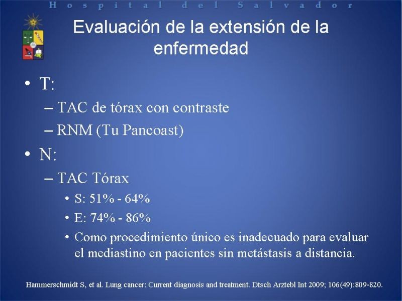 Diapositiva 11 de Cáncer Pulmonar