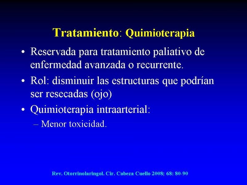 Diapositiva 28 de Tumores de Senos Paranasales
