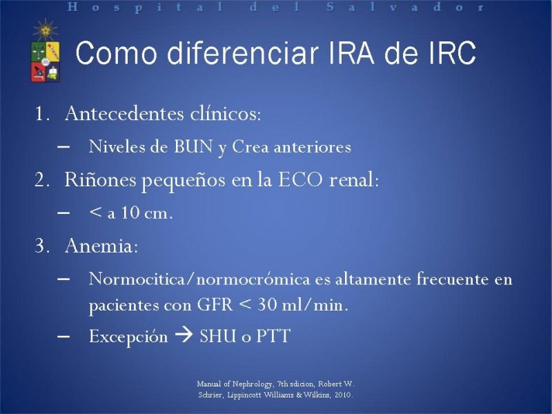 Diapositiva 8 de Insuficiencia Renal Aguda