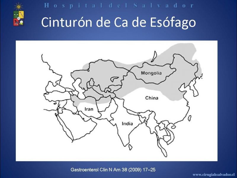 Diapositiva 8 de Cáncer de Esófago: Diagnóstico y etapificación