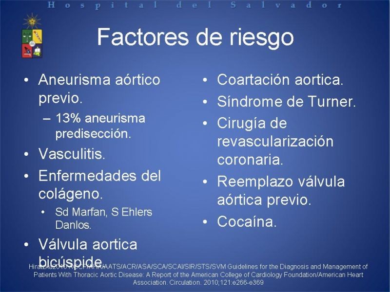 Diapositiva 8 de Disección Aortica tipo A