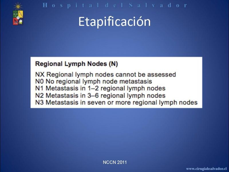 Diapositiva 30 de Cáncer de Esófago: Diagnóstico y etapificación