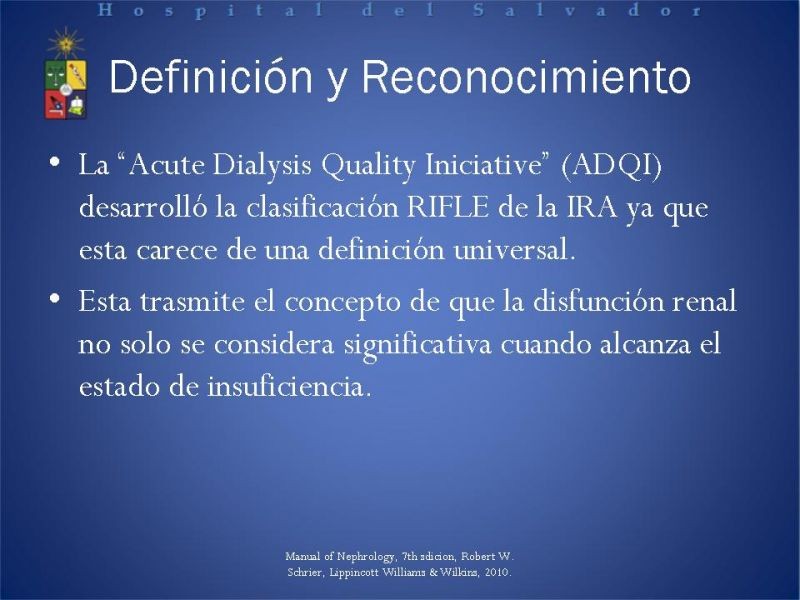 Diapositiva 2 de Insuficiencia Renal Aguda