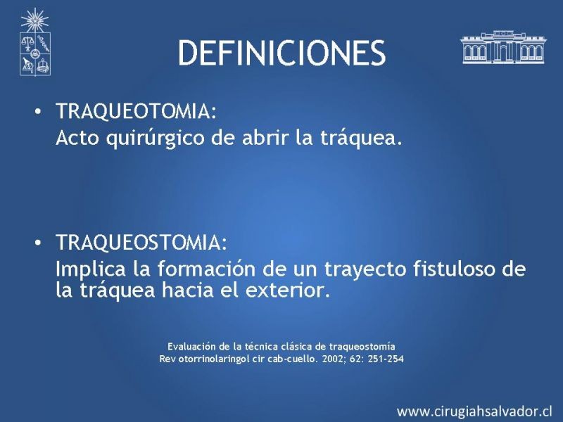 Diapositiva 2 de Traqueostomía