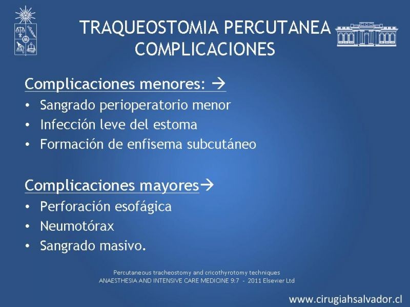 Diapositiva 26 de Traqueostomía