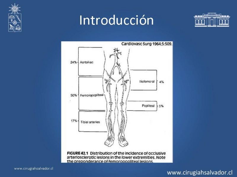 Diapositiva 2 de Manejo quirúrgico de la enfermedad arterial infrainguinal: Accesos 
