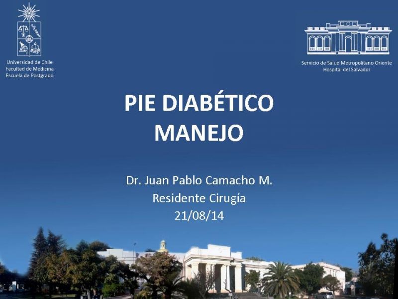Diapositiva 23 de Pie diabético: Manejo