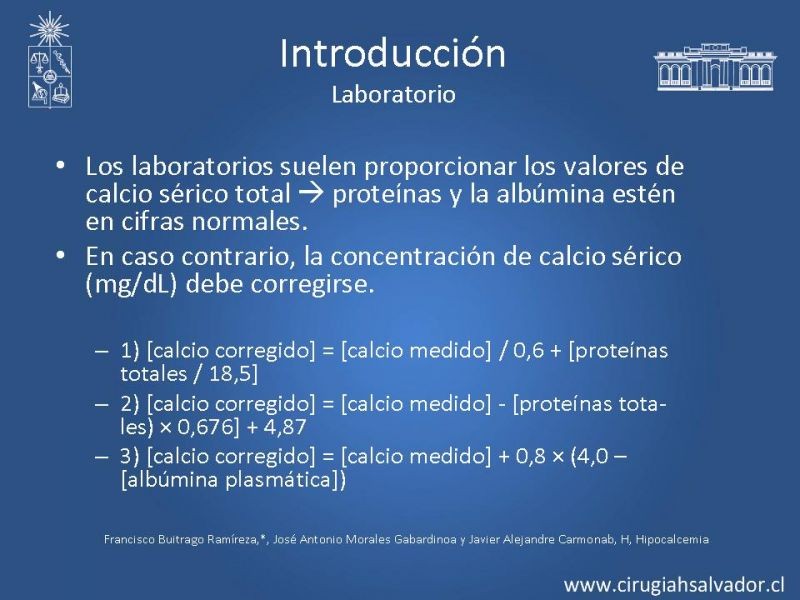 Diapositiva 8 de Hipocalcemia Post Cirugía Tiroídea 