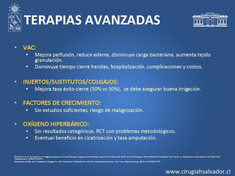 Diapositiva 22 de Pie diabético: Manejo