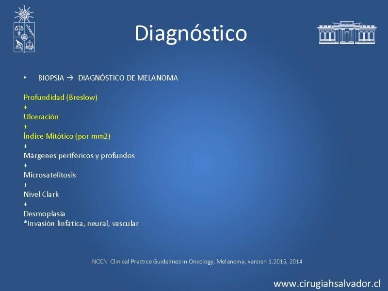 Diapositiva 9 de Melanoma