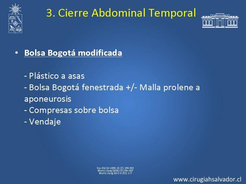 Diapositiva 44 de Damage Control Surgery (técnica quirúrgica) pt. 2