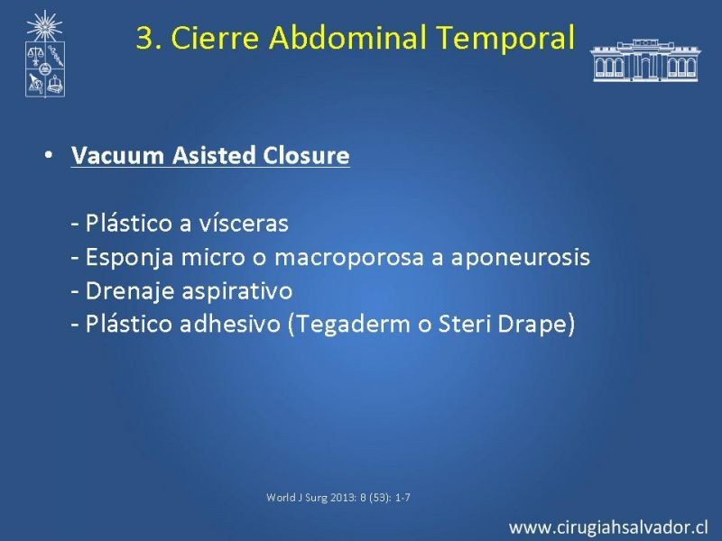 Diapositiva 12 de Damage Control Surgery (técnica quirúrgica) pt. 3