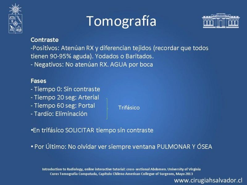 Diapositiva 20 de Anatomía Quirúrgica y Radiología Aplicada