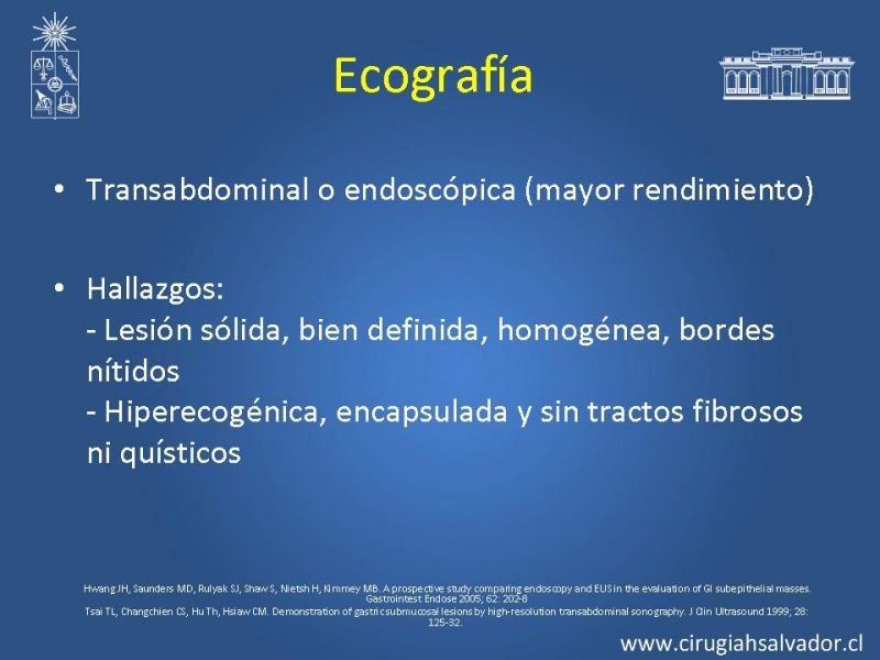 Diapositiva 6 de Lipoma Gástrico