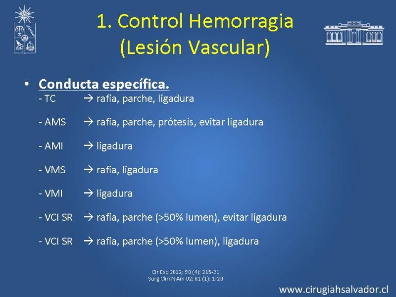 Diapositiva 14 de Damage Control Surgery (técnica quirúrgica) pt. 2
