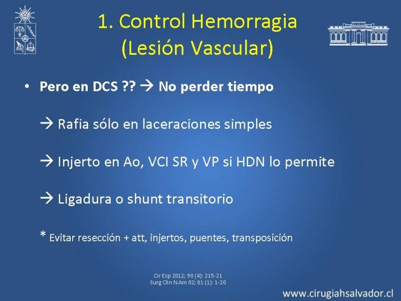 Diapositiva 18 de Damage Control Surgery (técnica quirúrgica) pt. 2