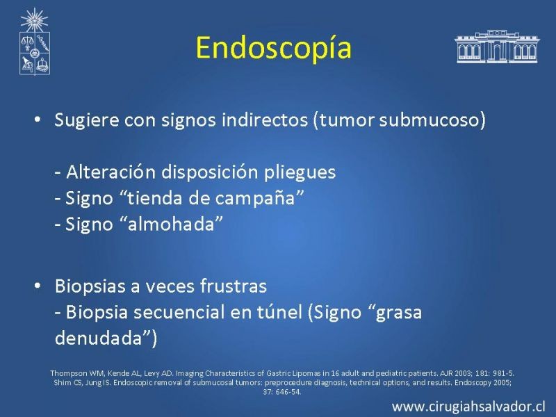 Diapositiva 8 de Lipoma Gástrico