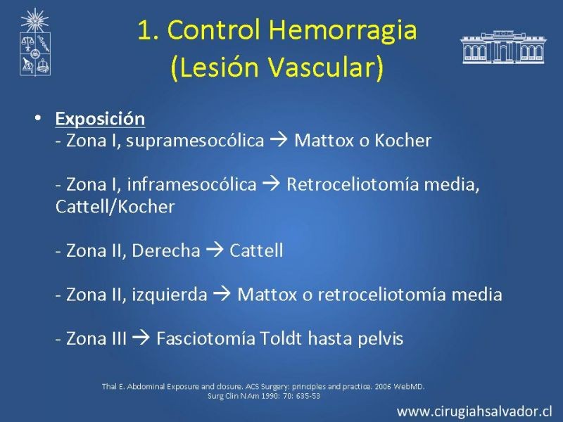 Diapositiva 11 de Damage Control Surgery (técnica quirúrgica) pt. 2