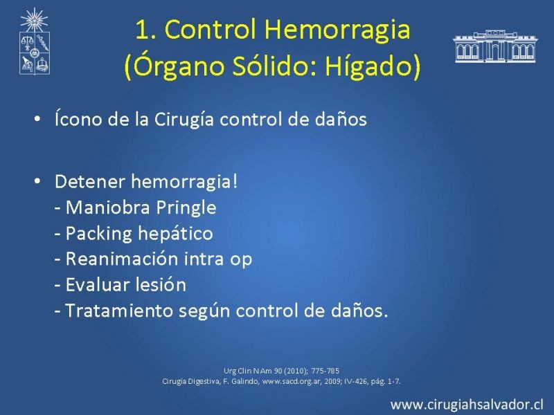 Diapositiva 23 de Damage Control Surgery (técnica quirúrgica) pt. 1