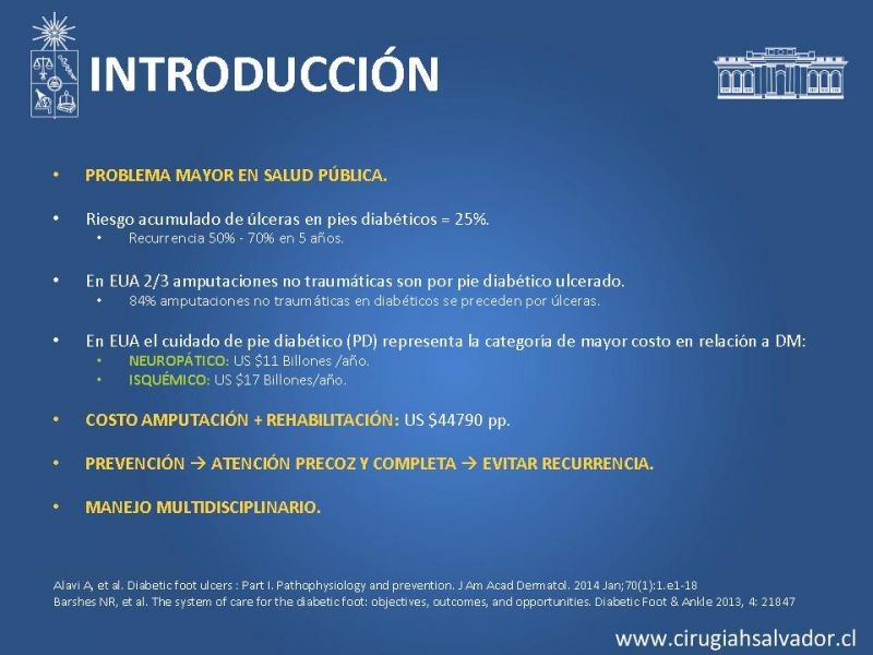 Diapositiva 1 de Pie diabético: Manejo