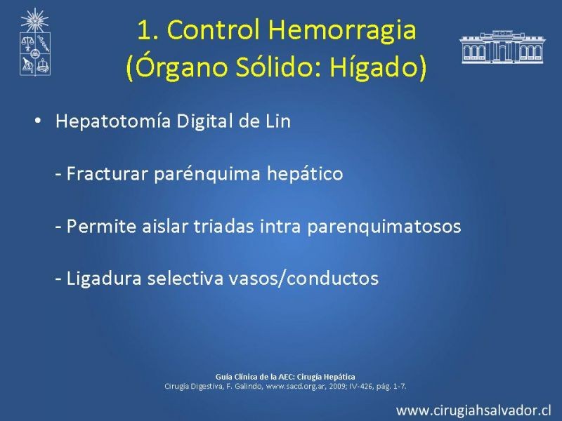 Diapositiva 36 de Damage Control Surgery (técnica quirúrgica) pt. 1