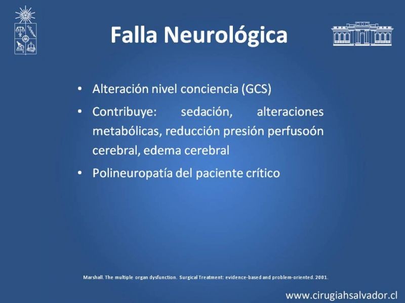 Diapositiva 13 de Síndrome de Disfunción Orgánica Múltiple