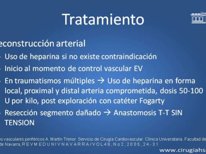 Diapositiva 28 de Trauma Vascular: Extremidades inferiores